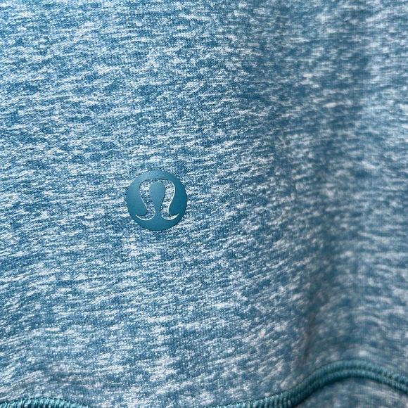 Lululemon Ready to Rulu Pullover Heathered Capture Blue Sz 6 - Picture 8 of 8